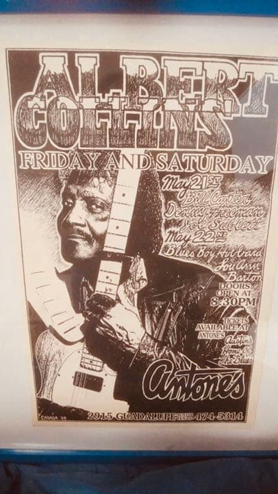 アントンズ　ライブポスター　7枚セット　TEXAS STEVIE RAY