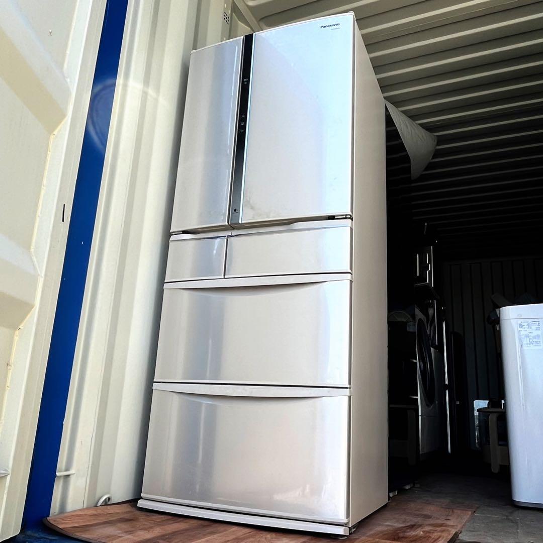 取付無料！パナソニックエコナビ搭載！高性能おしゃれインテリア6ドア冷蔵庫！洗濯機
