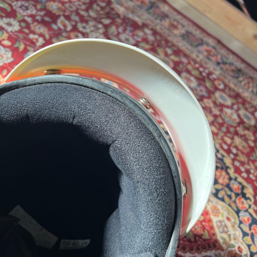 YAMAHA ZENITH ジェットヘルメット　L 当時もの