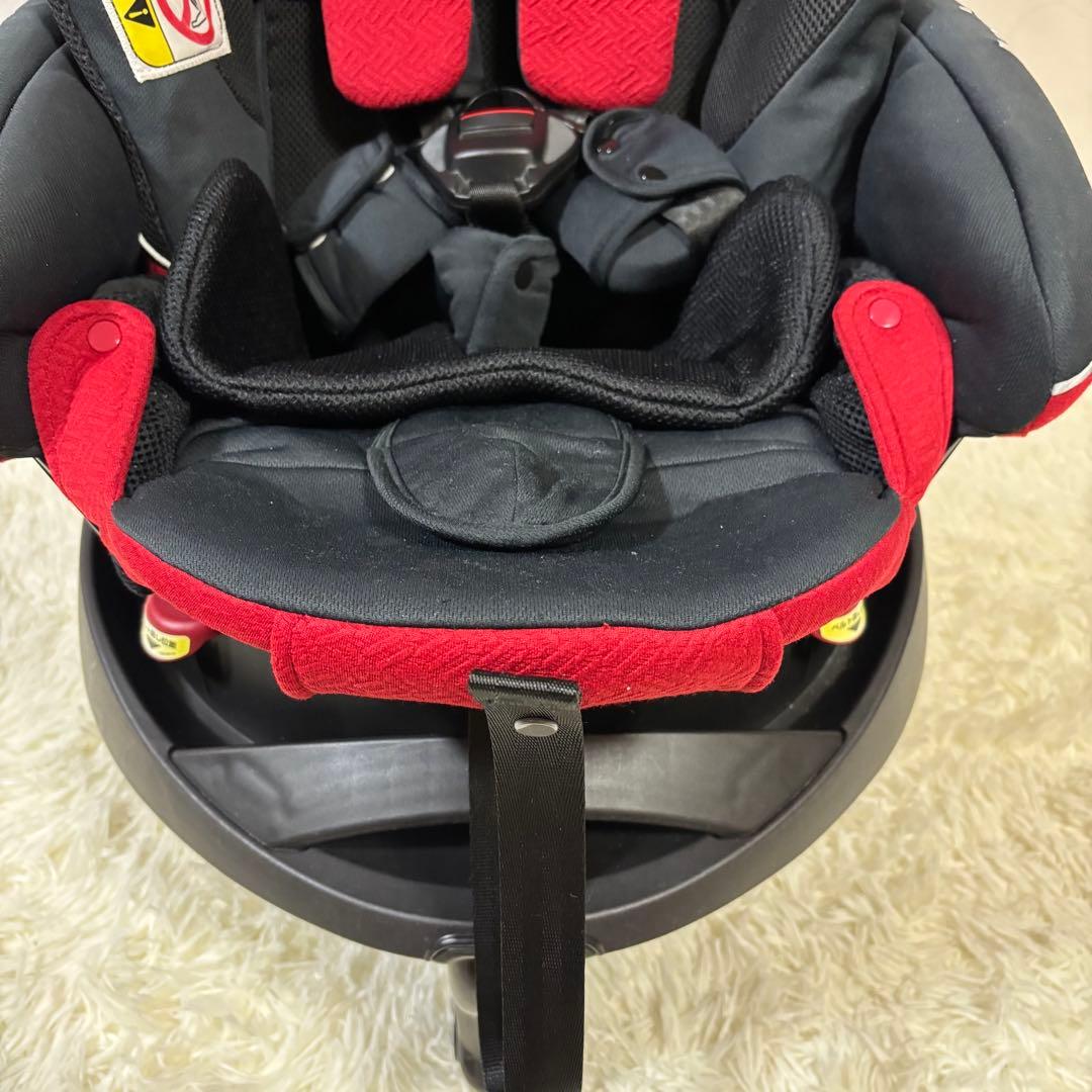 【美品】アップリカ チャイルドシート フラディアグロウDX シックブラック