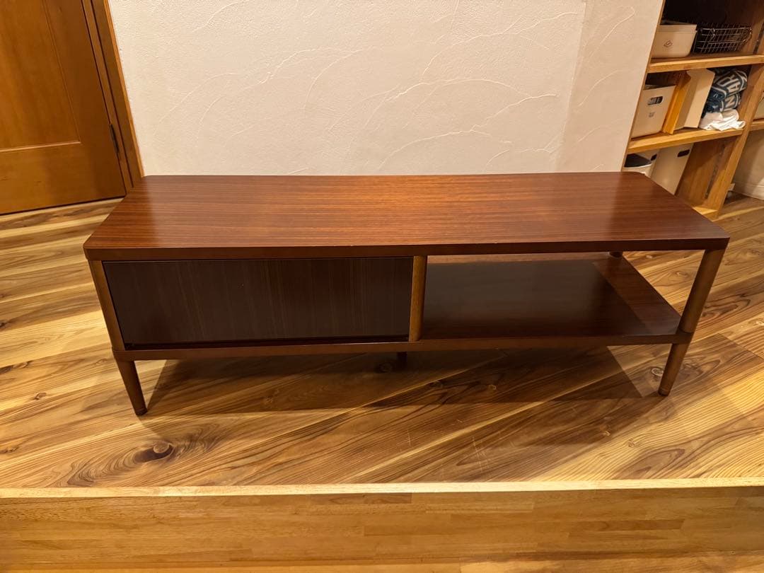 【期間限定】【ジャンク品】カリモク60 　ローボード120CM ブラウン