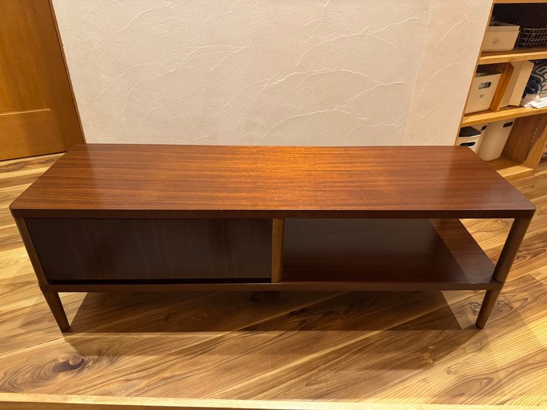 【期間限定】【ジャンク品】カリモク60 　ローボード120CM ブラウン