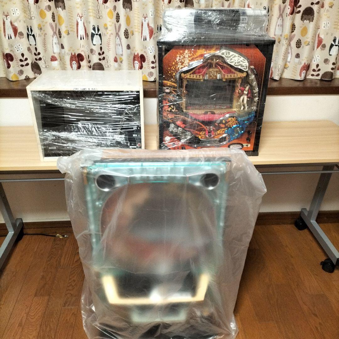 パチンコ台　3台セット売り　卓上ボックス　自動回転　玉循環