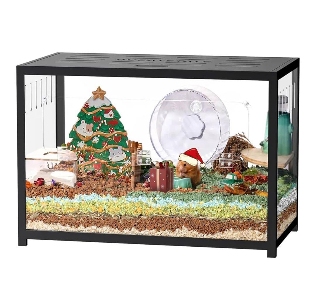 ライファー様BUCATSTATE ハムスター ケージ 80cm ブカスタ　黒