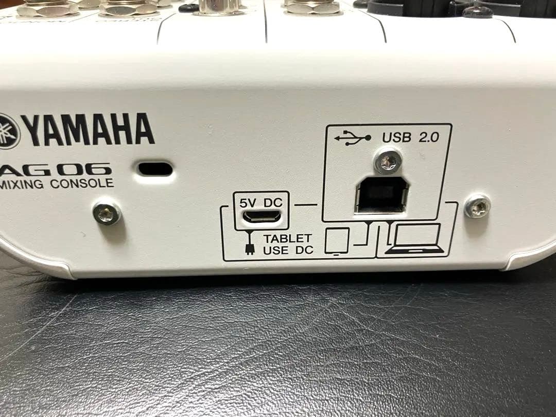 YAMAHA AG06 ミキシングコンソール