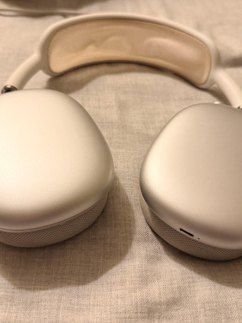 AirPods Max 本体 ホワイト 動作良好