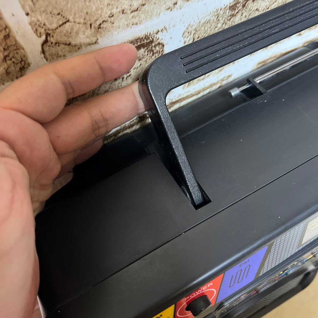 激レア LASONIC Bluetooth レトロ ラジカセ風　ラソニック