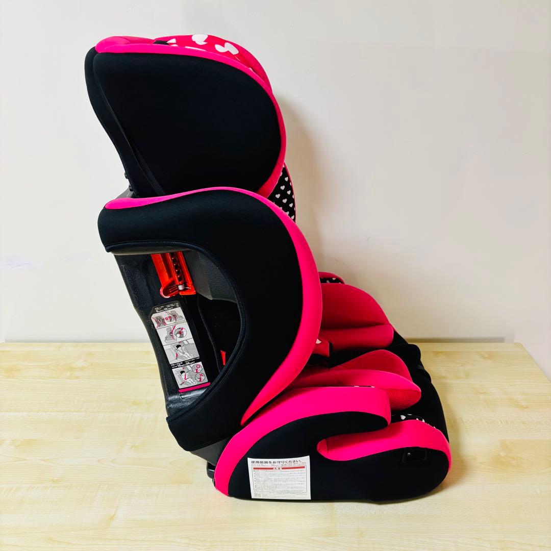 【美品】HG ミニーマウス チャイルドシート ピンク 限定モデル 西松屋 廃盤