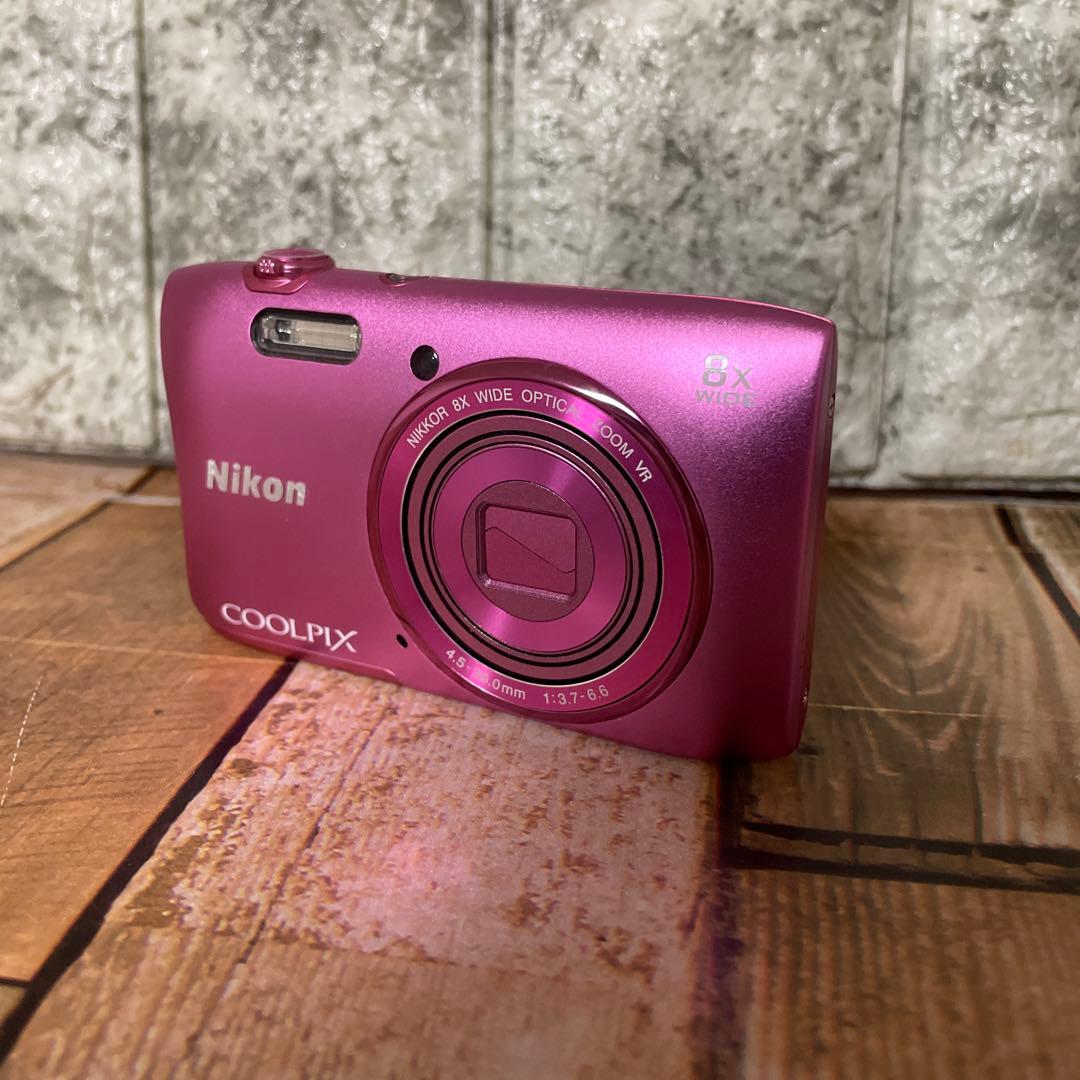 #882 Nikon COOLPIX S3600 ピンク