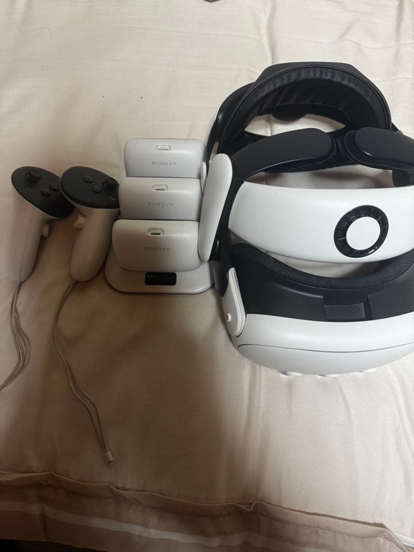  Quest3 128GB バッテリー3つ　 純正5m ctoc