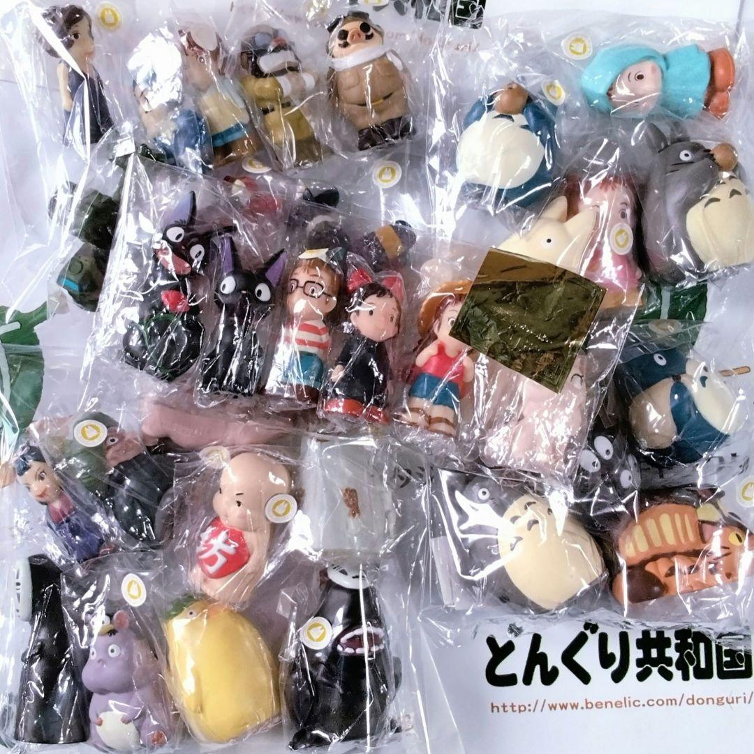 となりのトトロ　紅の豚　千と千尋の神隠し　魔女の宅急便　指人形