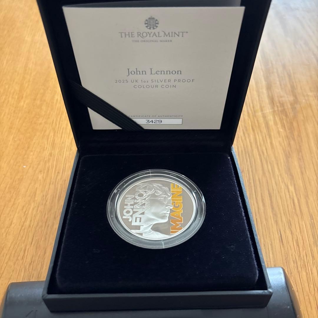 A*e様 John Lennon 2023 UK Silver Proof Co