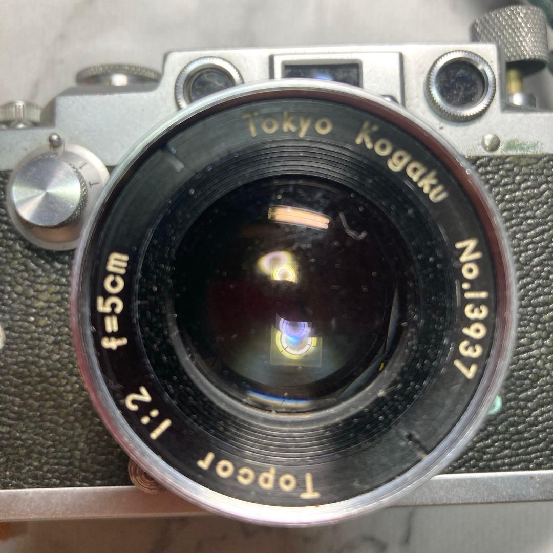 東京光学 トプコン　Topcor 5cm f/2 レンジファインダーカメラ