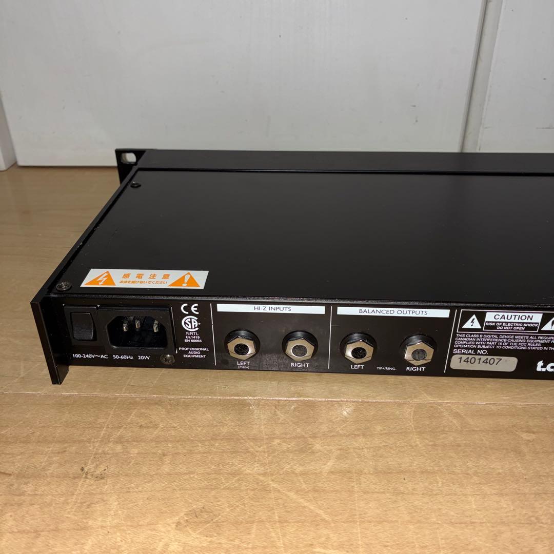 希少t.c.electronic G-Force V003マルチエフェクター