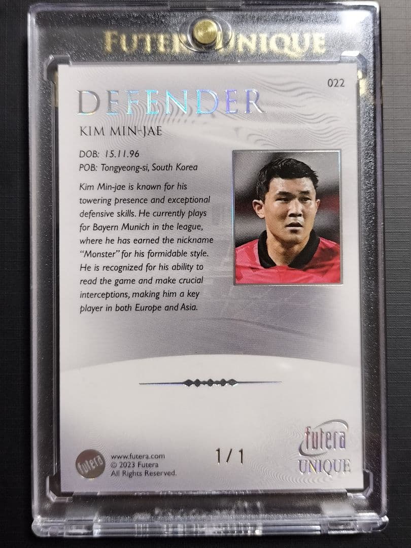 【1of1】キム・ミンジェ　フテラユニーク ノスタルジア