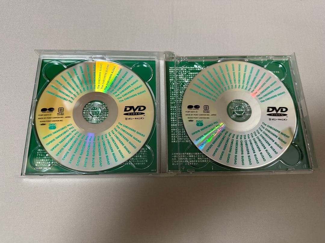 THE CHECKERS 素顔 DVD チェッカーズ