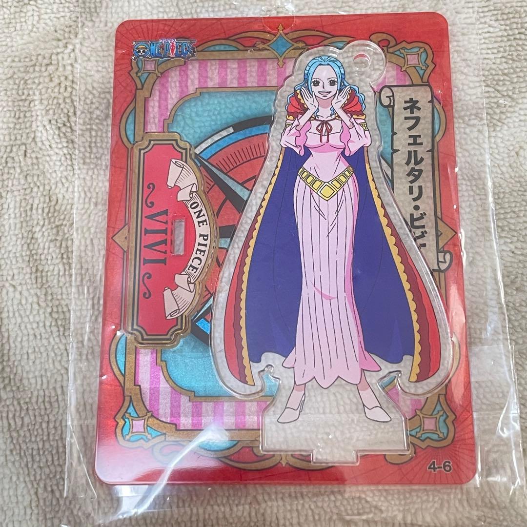 ワンピース アクリルdeカード ペンギン&シャチ　ルフィパウリー　ロー　コラソン