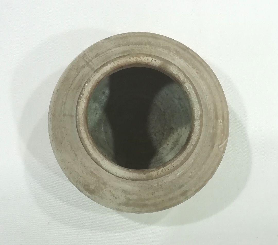 朝鮮古陶　李朝白磁壺