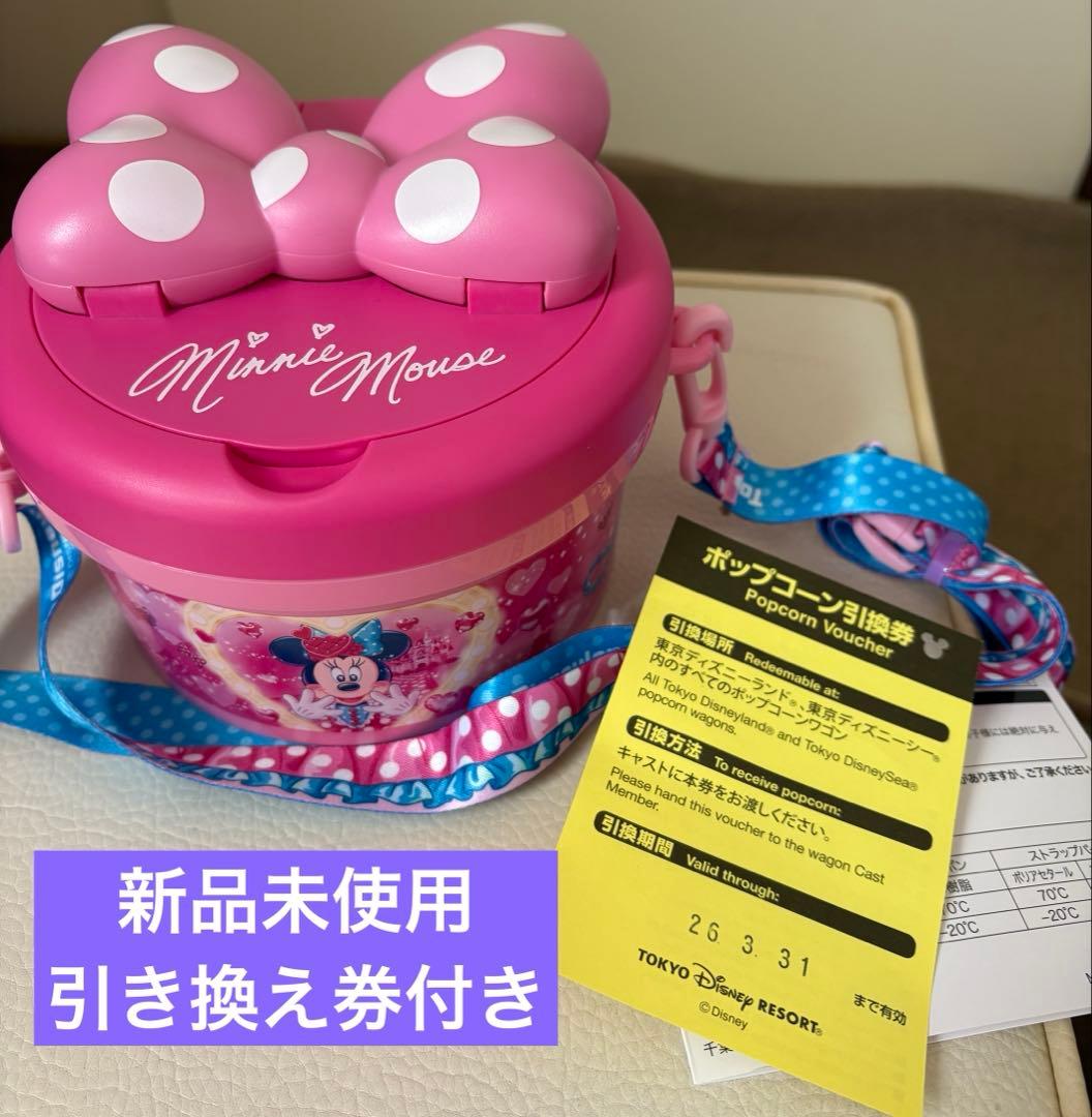 ミニー　ポップコーンバケット　ファンダーランド　ディズニーパルパルーザ