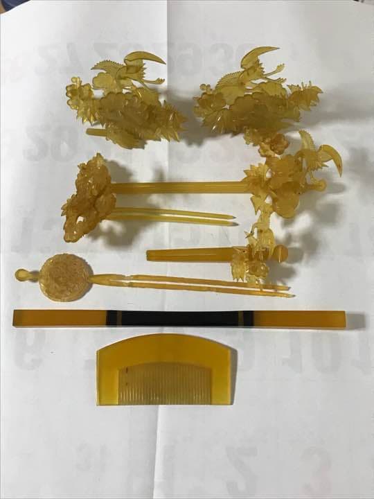 本鼈甲　かんざし 骨董品 貴重