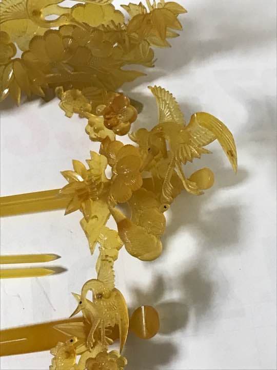本鼈甲　かんざし 骨董品 貴重