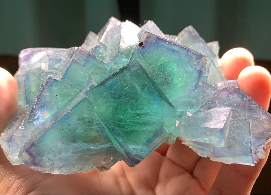 ナミビアOkorusu Mine 産のフローライト