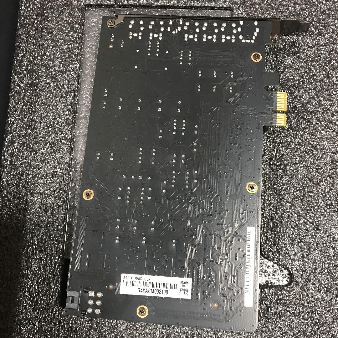 ASUS STRIX RAID DLX ゲーミングサウンドカード