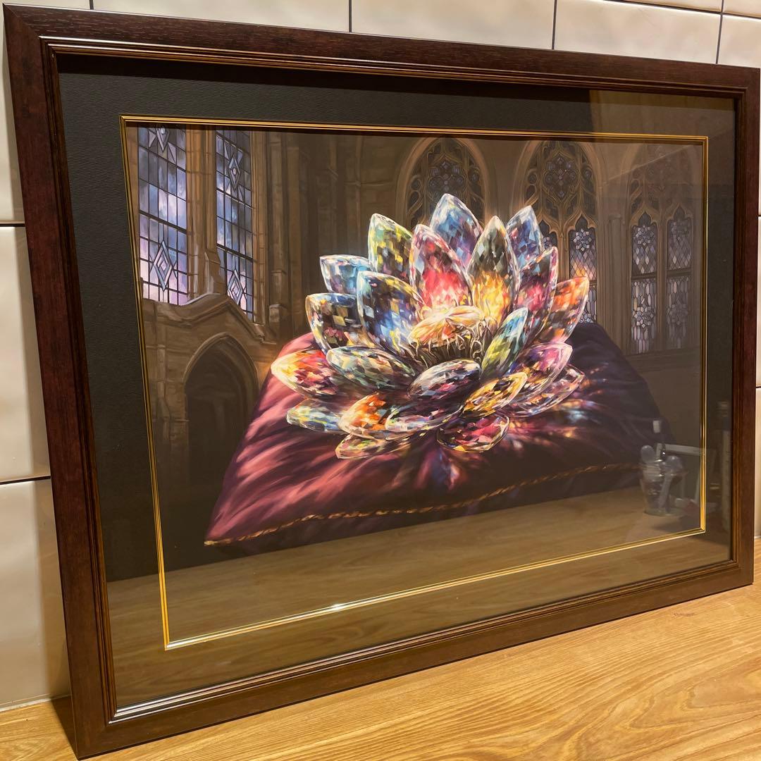 【世界250枚限定】宝石の睡蓮 Jeweled Lotus複製原画