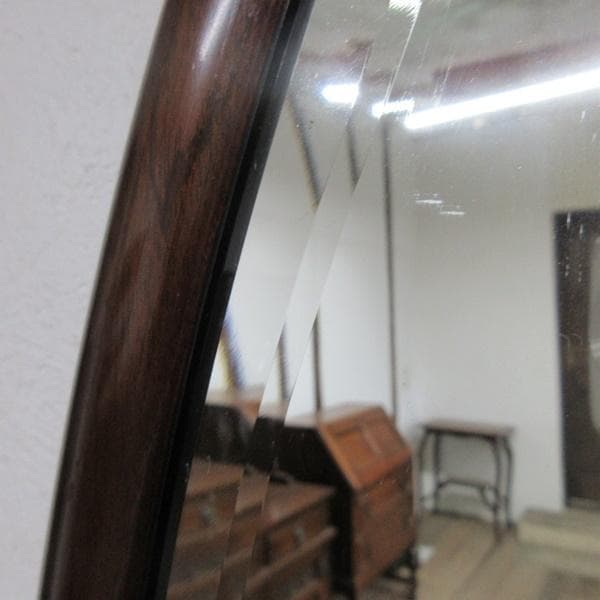 イギリス アンティーク 家具 ウォールミラー 壁掛け鏡 木製枠 英国 6384d