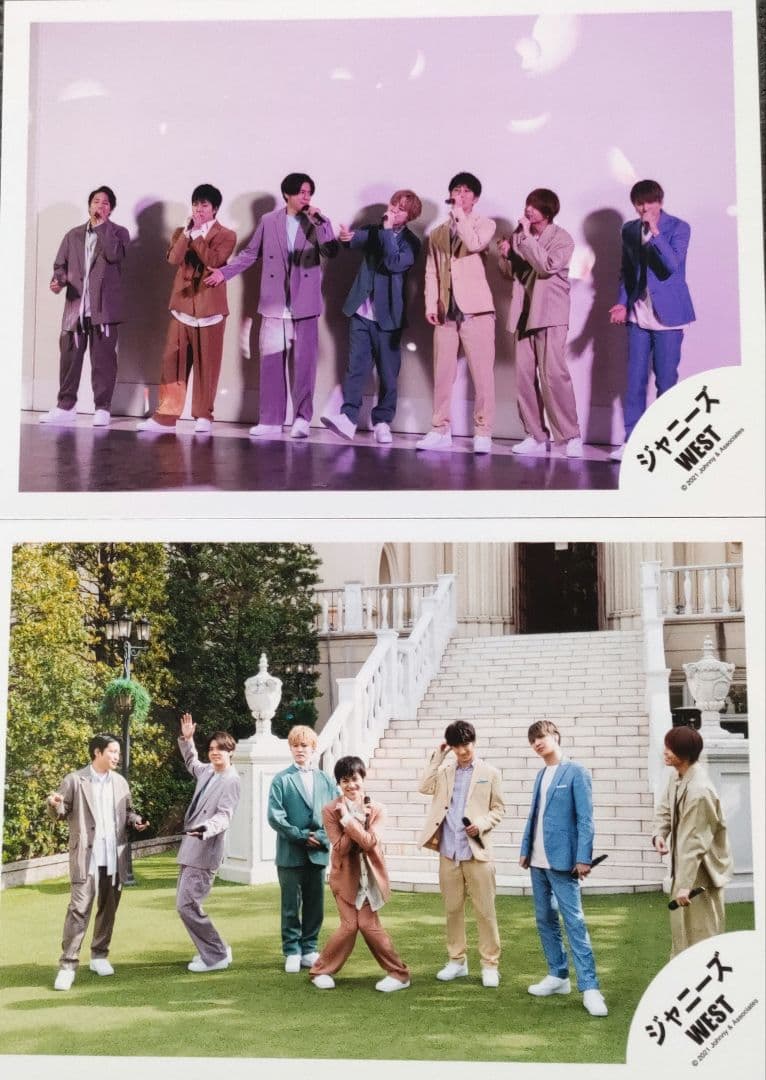 ジャニーズWEST WEST. 公式写真 ① 集合