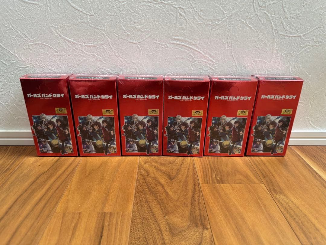 ヴァイスシュヴァルツ ガールズバンドクライ 6BOX