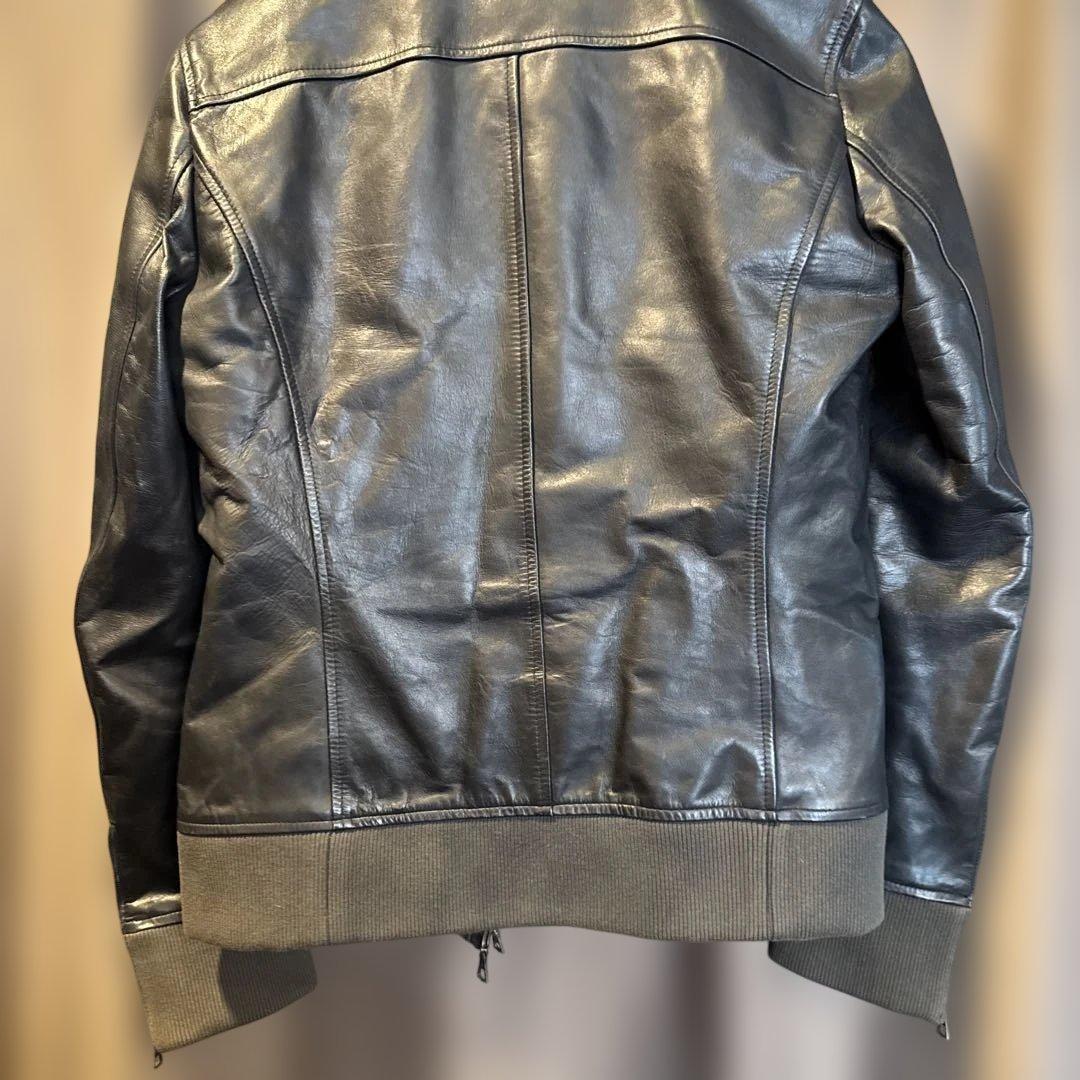 WJK レザー ライダースジャケット