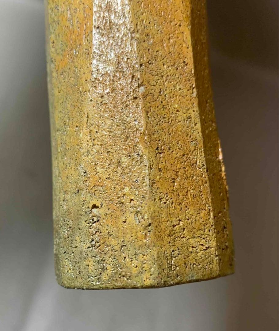 茶道具　細筒花入　9代　大樋長左衛門