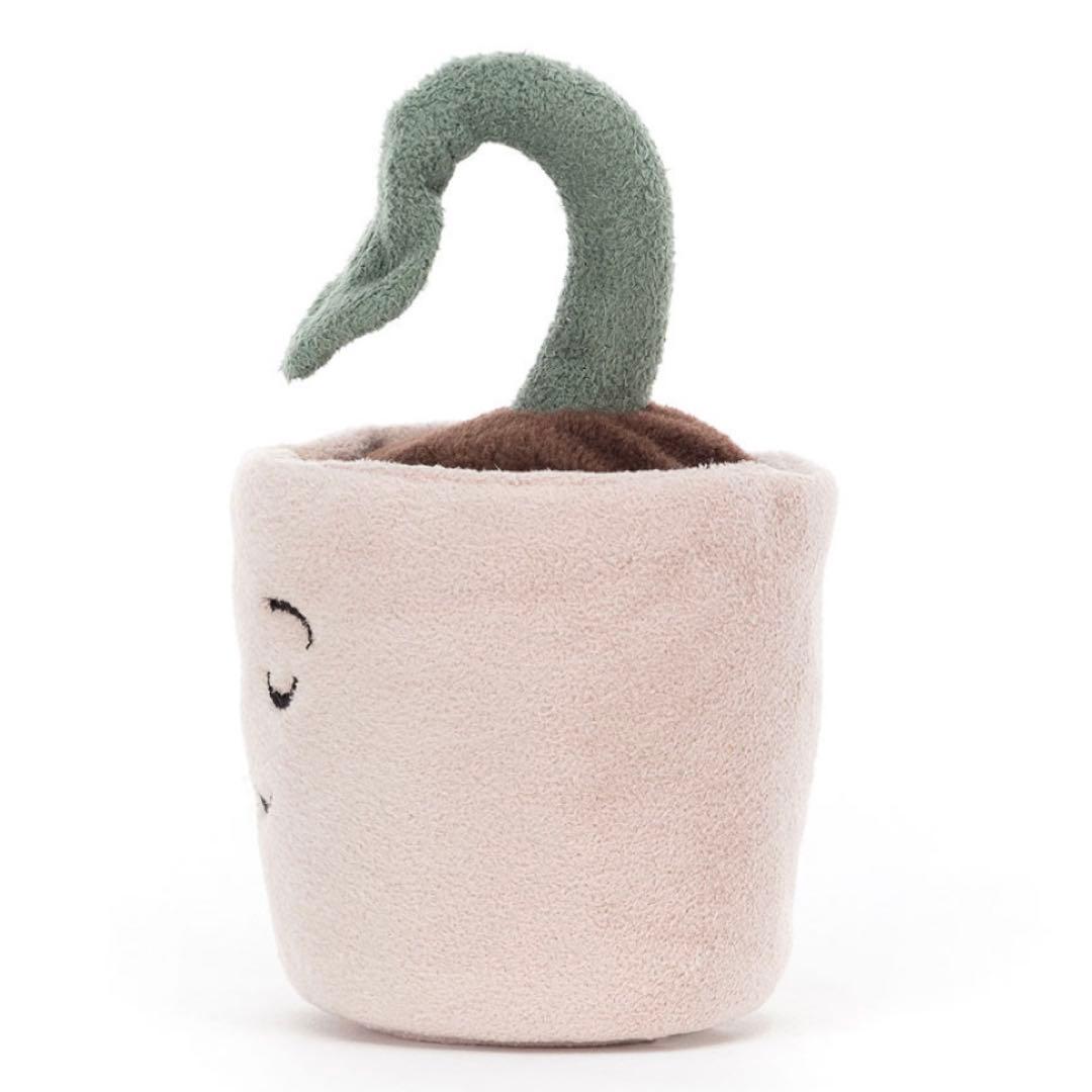 廃盤　新品タグ付き　ジェリーキャット　植物　観葉植物　鉢植え　ポット　芽