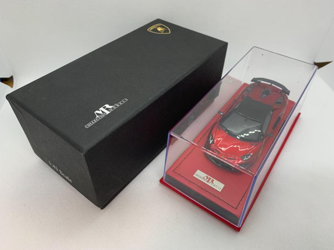 MR 1/43 ランボルギーニ Aventador SVJ レッド