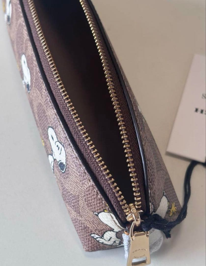 ⭐︎新品タグ付⭐︎【限定】COACH スヌーピー ポーチ/ペンケース