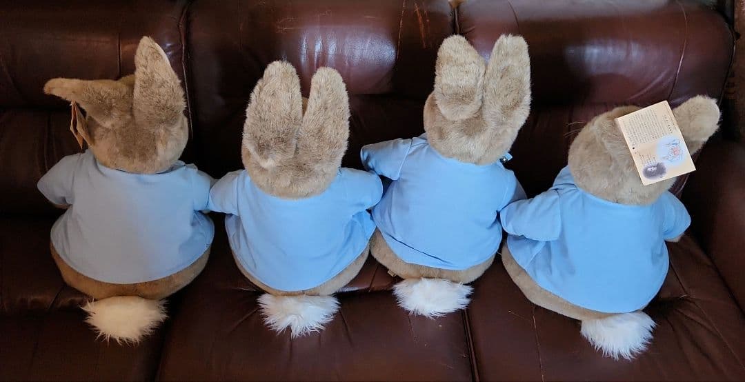 ピーターラビット　ぬいぐるみ　4体セット