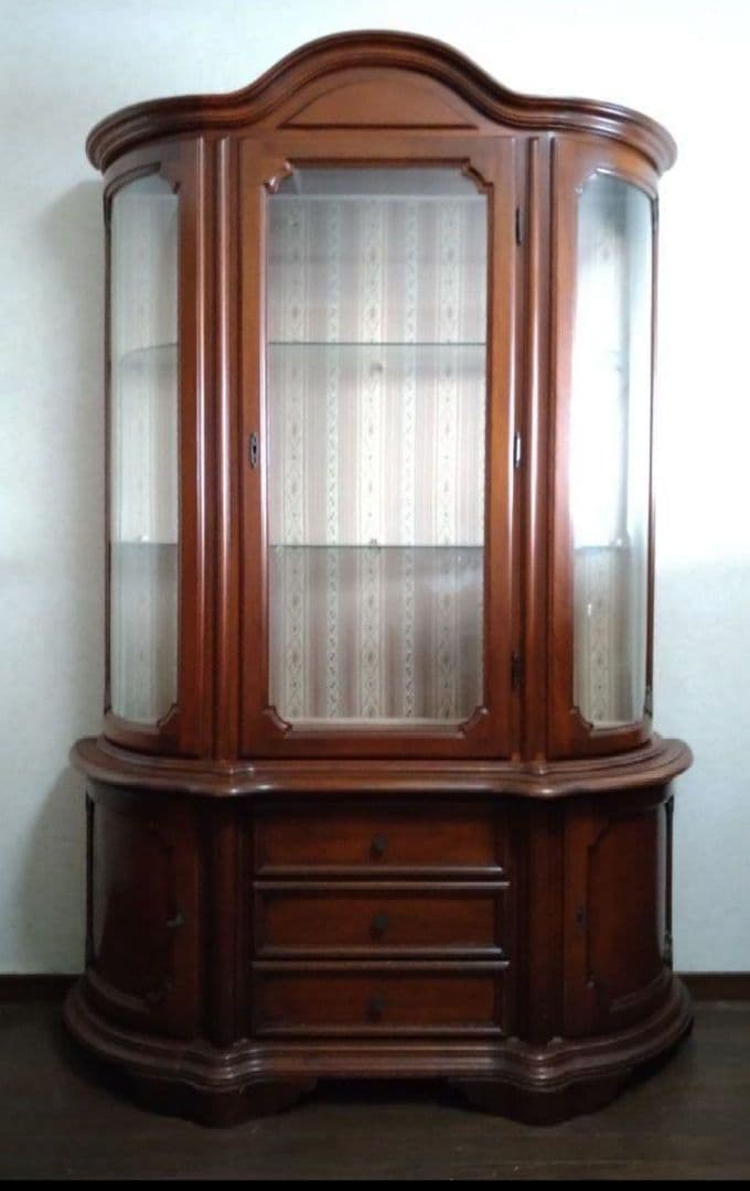 木製キャビネット ブラウン ヨーロッパ　アンティーク　1900年代　高級家具