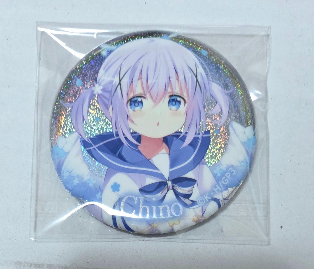 ごちうさ TAKE OUT BLUE BIRD 缶バッジ チノ