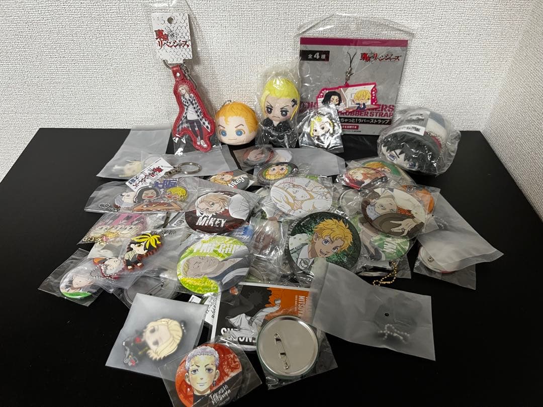 【限定出品】東京リベンジャーズ50点セット★マイキードラケンタケミチ缶バッジ大量
