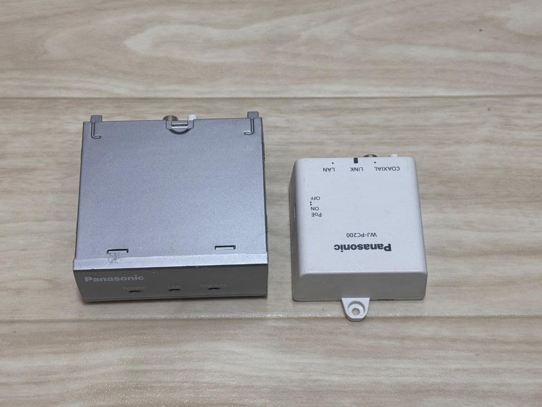 Panasonic WJ-PR201、WJ-PC200 コンバーター動作確認済み