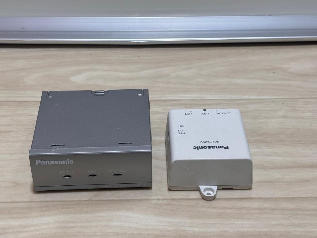 Panasonic WJ-PR201、WJ-PC200 コンバーター動作確認済み