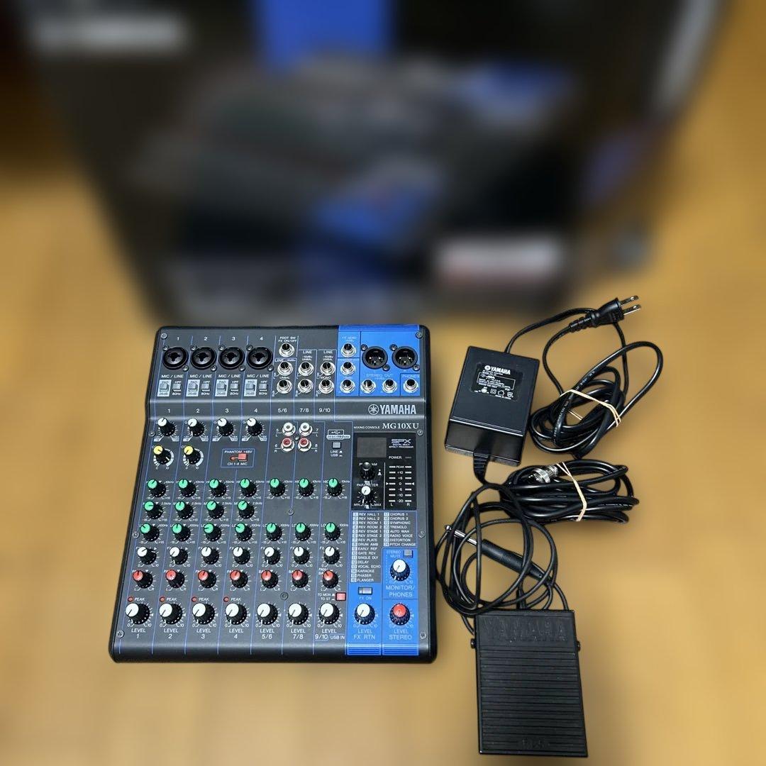 YAMAHA MG10XU フットスイッチ付き