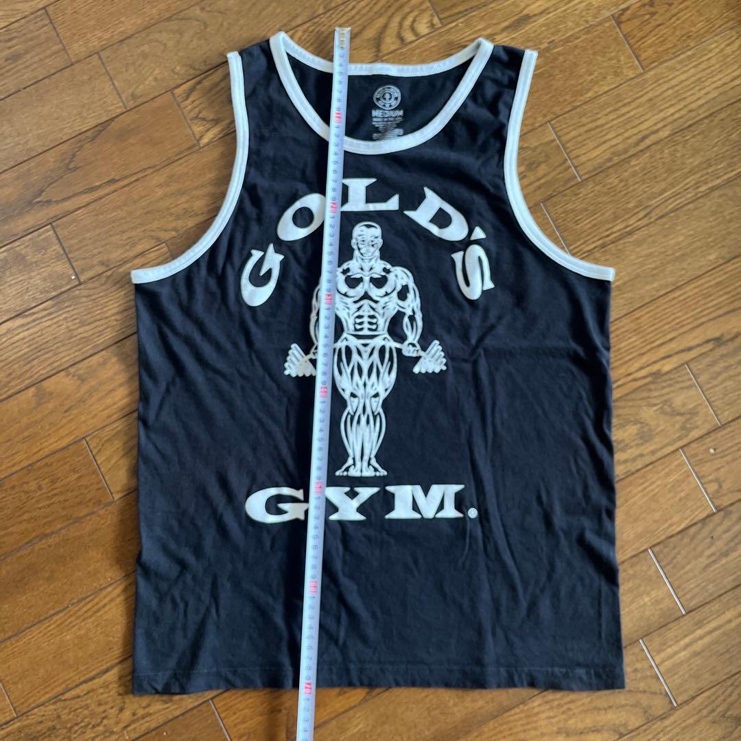 ゴールドジム　リンガータンクトップ　gold's gym M ボディビル