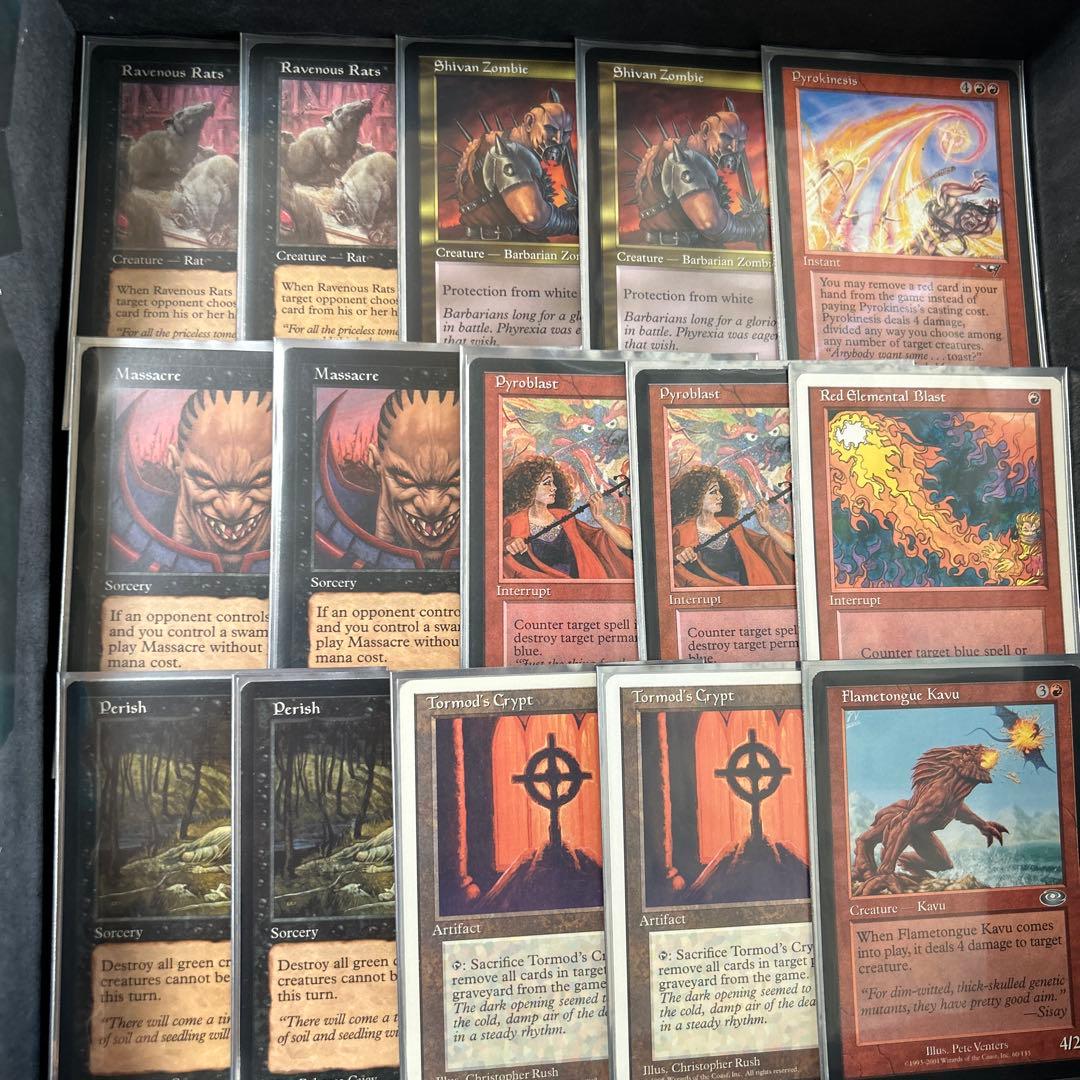 マシーンヘッド　75枚　ミドルスクール　デッキ　全て英語　旧枠