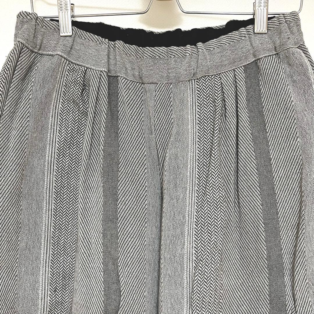 sneeuw / スニュウ ミックスストライプ JQパンツ