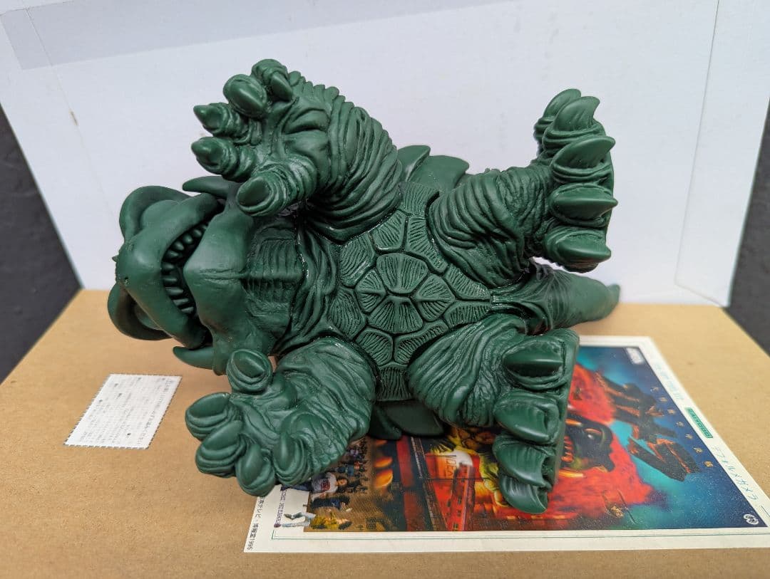 【怪獣ガメラのプラモデル(前田裕幸デフォルメ版)1/250】1995 自作中古品