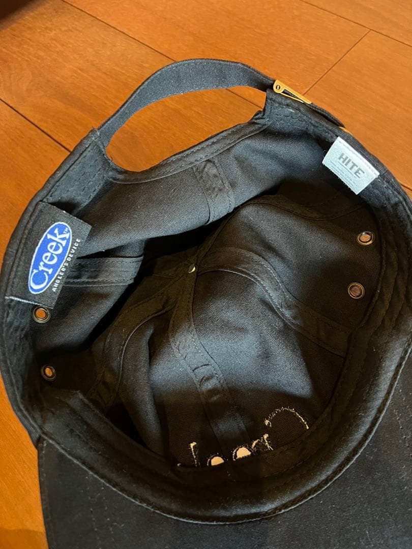 Creek Angler's Device 6 Panel Cap 黒 クリーク