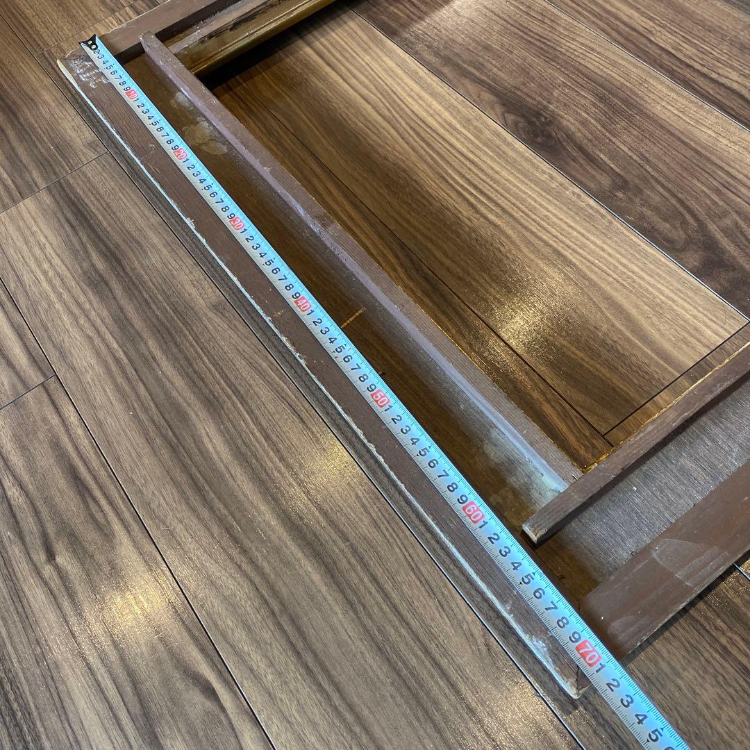 大型木製額縁　アンティーク　フレーム