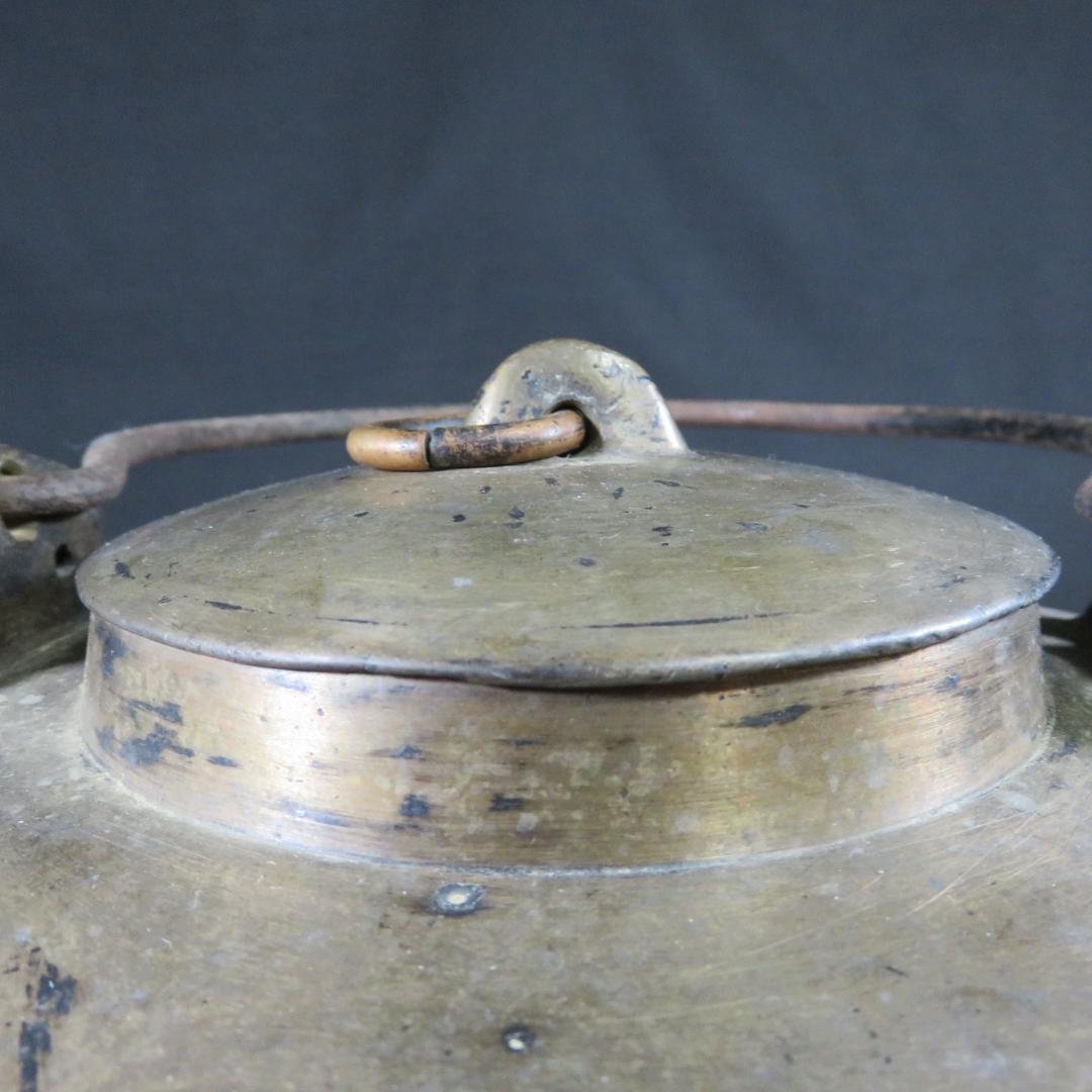 やかん 薬缶 銅ヤカン 薬缶 やかん 銅製 真鍮 三つ足